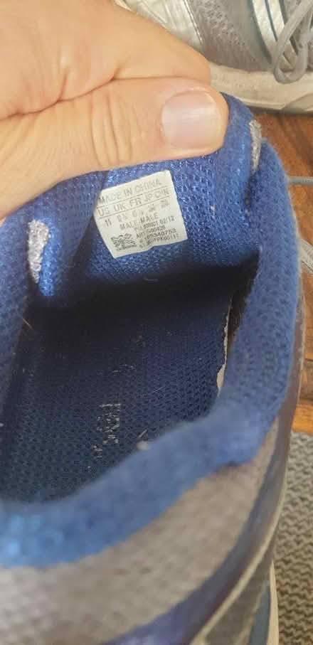 Photo of free Mens size 10.5 Adidas running shoes (Stonehouse, Plymouth) #3