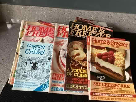Photo of free Home/freezer books (Peasedown St John CP) #1