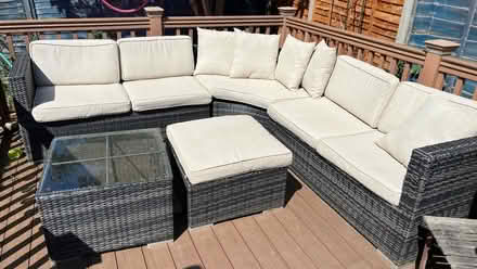 Photo of free Rattan garden furniture set (CV34 Warwick gates) #2