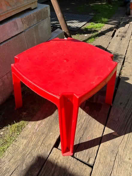 Photo of free Child’s plastic table (Cheltenham) #1