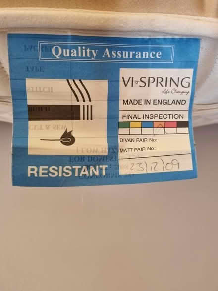 Photo of free John Lewis double mattress (Cricket Road OX4) #1