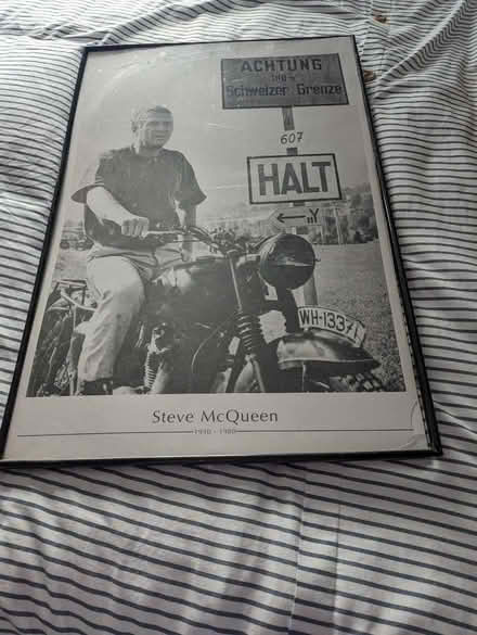 Photo of free Steve McQueen poster (Culcheth WA3) #1