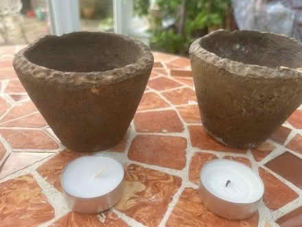Photo of free Rustic outdoor candle pots (Ryton NE40) #1