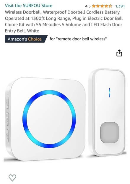 Photo of free Plug in doorbell (B5) #3