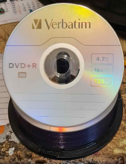 Photo of free Verbatim DVD+R Discs (Kegworth DE74) #1