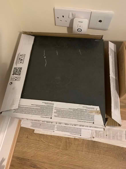 Photo of free Black Floor tiles (Stockbrook, Derby DE22) #1