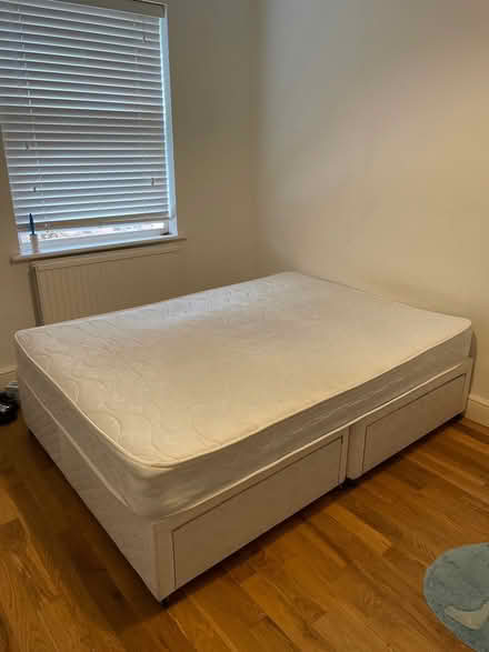 Photo of free Double bed with base (Clapham south) #1