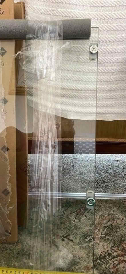 Photo of free new full height glass shower door (Dartmouth) #1