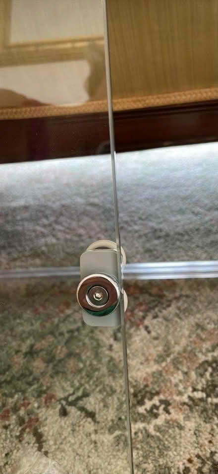 Photo of free new full height glass shower door (Dartmouth) #3