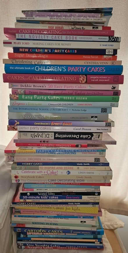 Photo of free Lots of sugarcraft books (Attleborough NR17) #1
