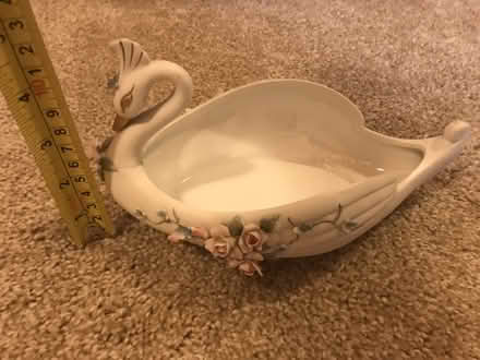 Photo of free Lefton swan 🦢 trinket dish (Lombard near Main and Wilson.) #1