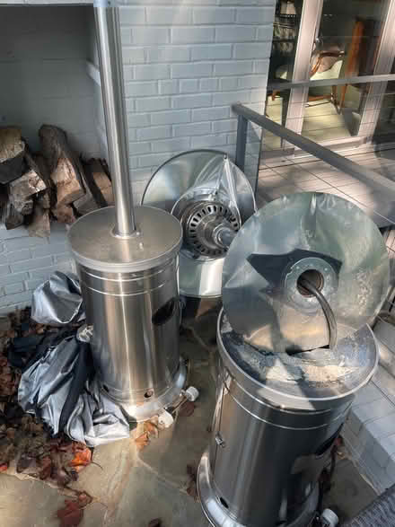 Photo of free Outdoor Heaters (storm damaged) (Bethesda) #2