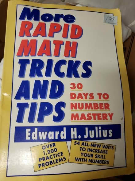 Photo of free Math tricks book (San Leandro) #1