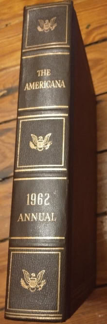 Photo of free Americana Annual encyclopedia set (KeyportNJ) #1