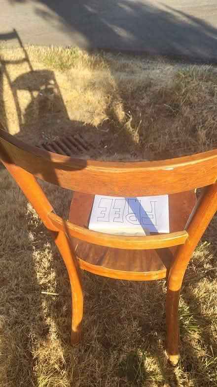 Photo of free functional wooden chair (NE Salem) #2