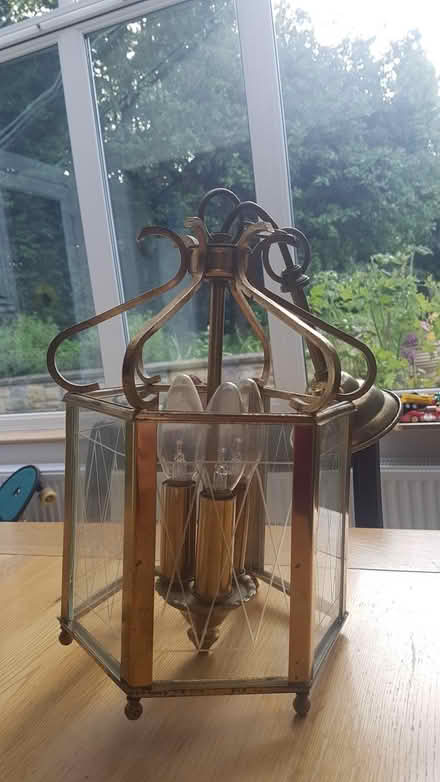 Photo of free Brass coloured light (Dean Court OX2) #1