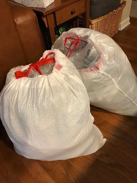 Photo of free Two bags of packing air pillows (Wauconda) #1