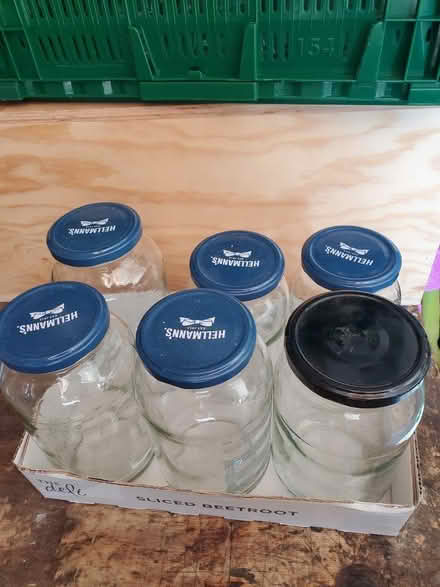 Photo of free Four trays of glass screw top jars ( Large, medium & small) (Coton Hill SY1) #4