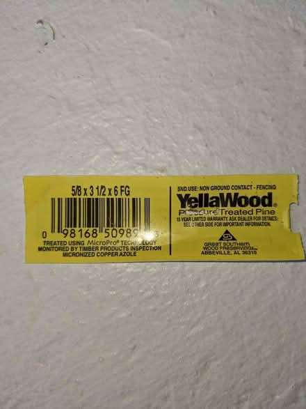 Photo of free Lumber Remnants (Friendship Heights, D.C.) #1