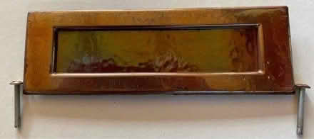 Photo of free Brass letterbox cover (Boroughbridge YO51) #1