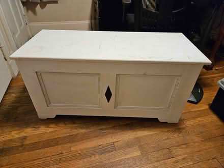 Photo of free Wood Storage Chest (Medford) #1
