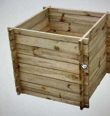 Photo of free wooden compost bin (Carlisle CA2) #1