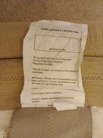 Photo of free Old but serviceable sofa bed (Radbrook Green SY3) #2