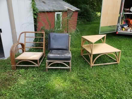 Photo of free Bamboo outdoor furniture (Ulster Park) #1