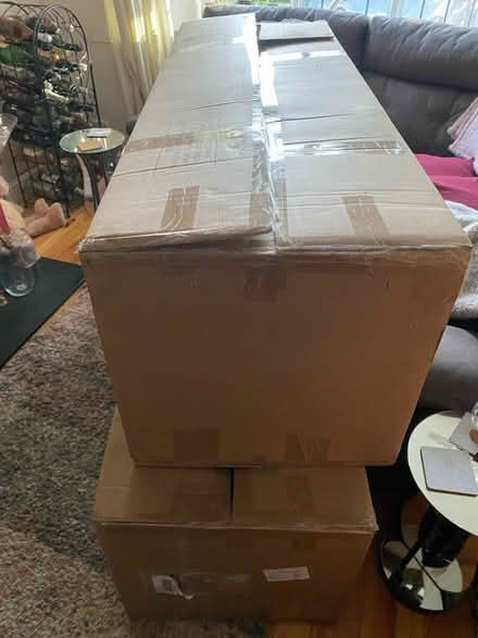 Photo of free 3 very large cardboard boxes (B93 Bentley Heath) #2