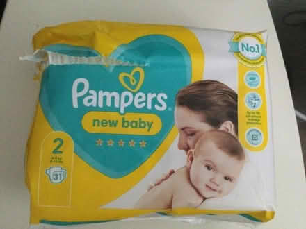 Photo of free Pampers New Baby nappies (Great Edstone YO62) #1