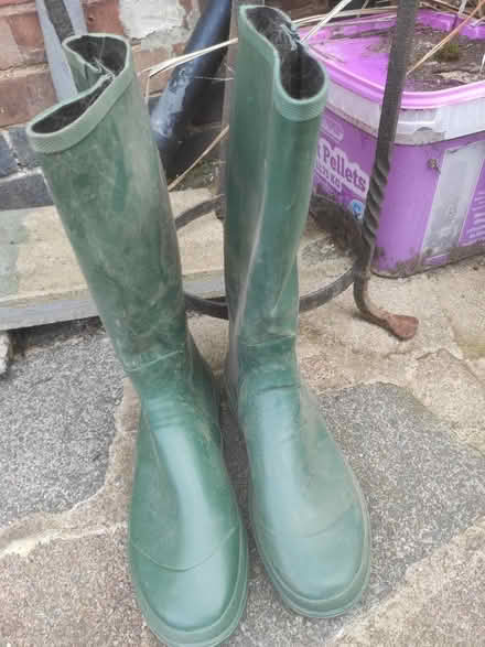 Photo of free Mens size 12 (47) wellies. Never used (Loughborough LE11) #3