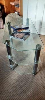 Photo of free Glass corner TV table (Queen street, Lancaster) #1