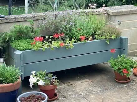 Photo of free Big wooden planter/sandpit with lid (Weston) #2