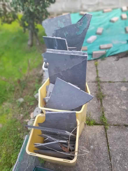 Photo of free Cement slabs, building sand, slate (TR7) #1