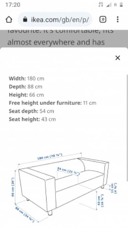 Photo of free IKEA Klippan 2-seat sofa (Meanwood LS6) #3
