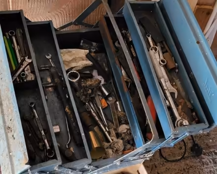 Photo of free Various tool and container (Barnard's Green WR14) #2