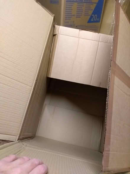 Photo of free 6 v large boxes plus smaller ones (Cowplain) #1