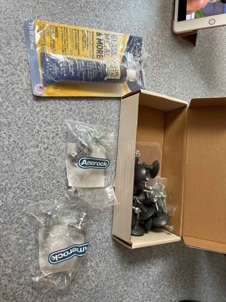 Photo of free Glue and some drawer/cabinet pulls (Carkeek) #1