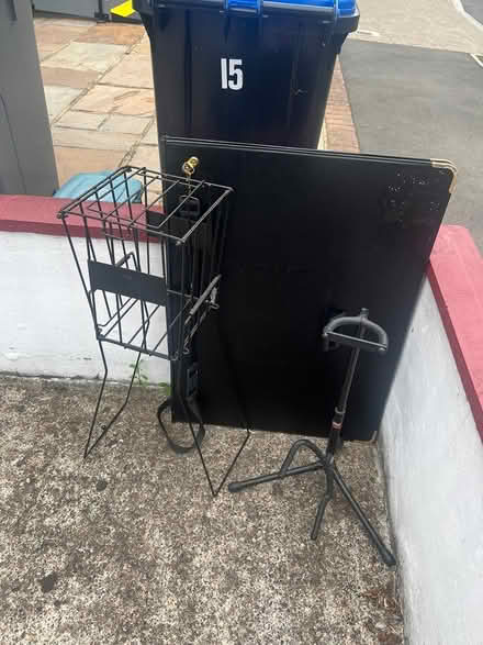 Photo of free Art folder/ball hopper/guitar stand (Wembley) #3