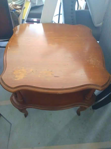 Photo of free 2 wood tables (Cary, 27518) #2
