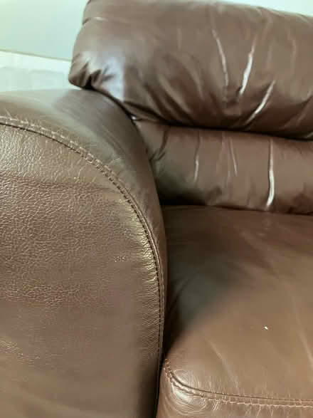 Photo of free Arm chair chocolate brown (BR1) #2