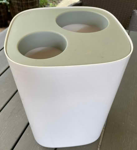 Photo of free Joseph Joseph bathroom bin with recycling section (Willington DE65) #1