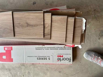 Photo of free Shaw laminate flooring- Almond Oak (McClintock & Warner) #1