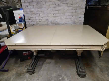 Photo of free Solid Wood 1940's? DiningRoom Table (Medford) #3