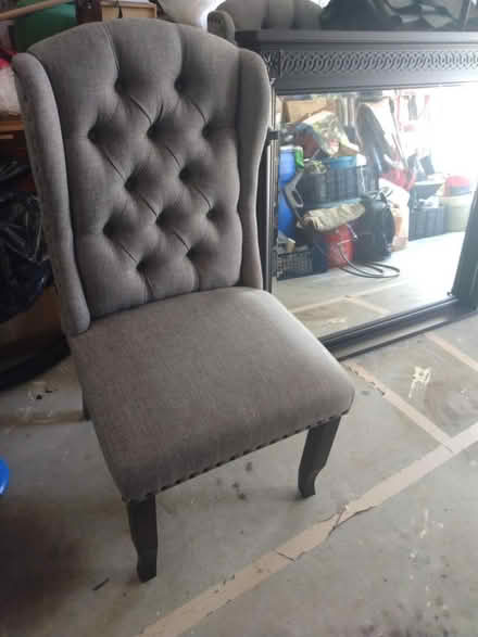 Photo of free 2 dining room chairs (Cary, 27518) #1