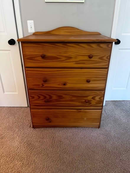 Photo of free 4 drawer dresser (Steck elementary) #1