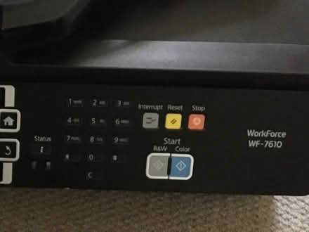 Photo of free Epson A3 Scanner / Printer, + Refills, Colour, Model WF-7610 (Olton B92) #2