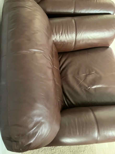 Photo of free Arm chair chocolate brown (BR1) #4