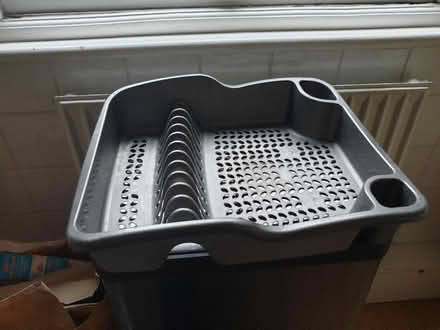 Photo of free Dish rack/draining board - silvery (Chalfont Common, SL9) #1