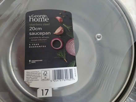 Photo of free 2 brand new lidded saucepans (New Malden KT3) #2